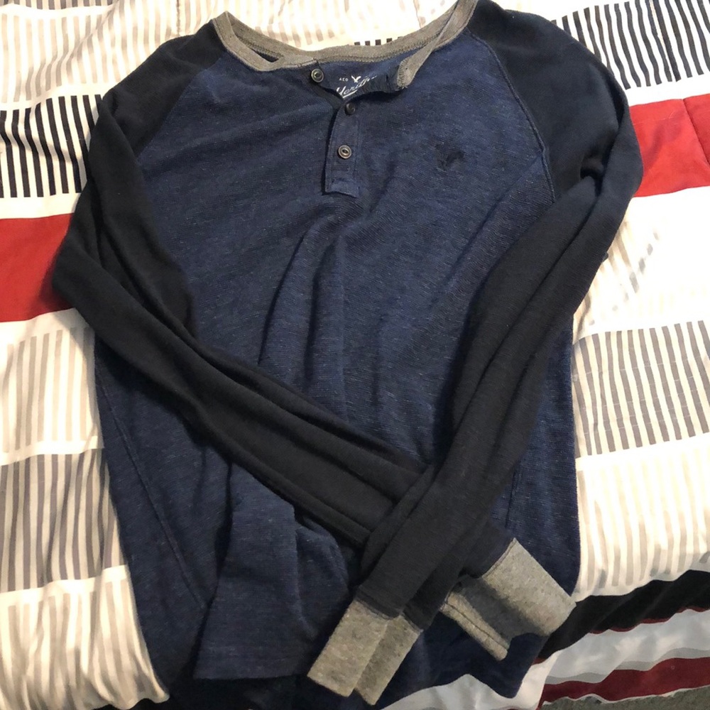 Men’s long sleeve thermal American Eagle shirt